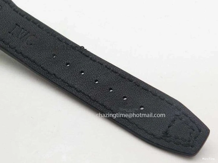 MIROTIME 0416 Mark XVII 1:1 MK Maker Best Edition SS Black Dial On Black Leather Strap A Sporty 7372